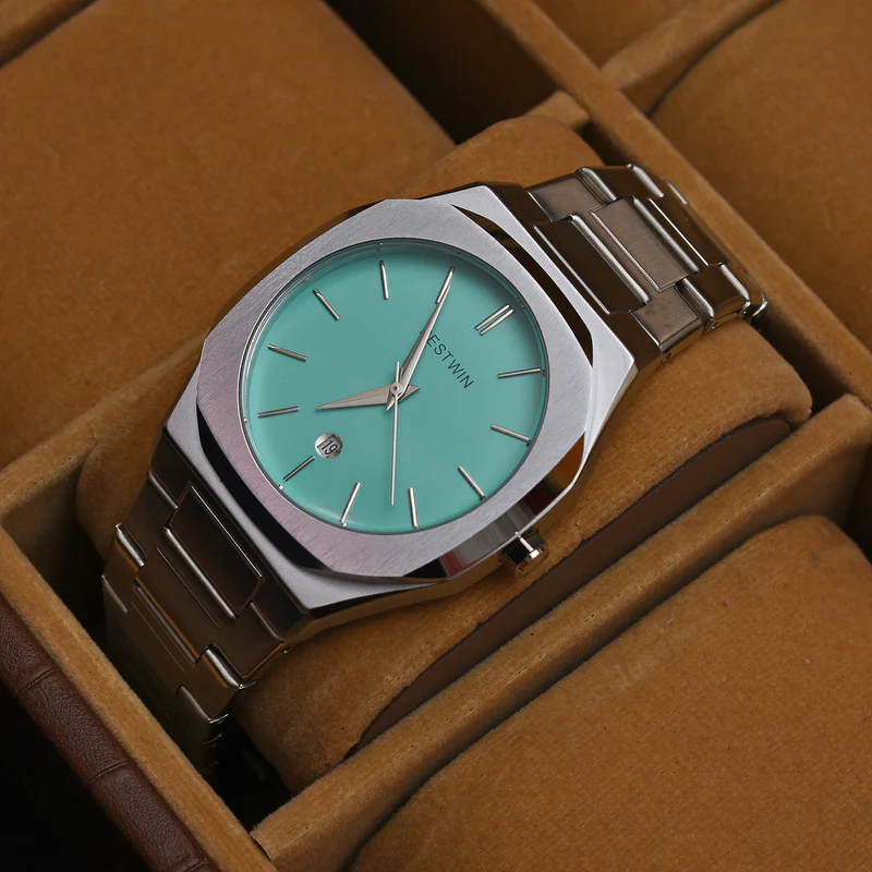 BESTWIN STAINLESS STEEL WATCH � silver/SKY Dial